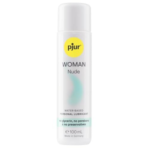 pjur WOMAN Nude - Natuurlijk glijmiddel op waterbasis - zonder conserveringsmiddelen & parabenen - speciaal voor vrouwen (100ml)