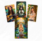 Heartlight Edition Tarot-set, 78 cartes, avec bordure dorée, recto verso