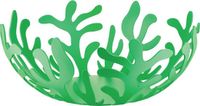 Alessi Mediterraneo Fruitschaal 25cm Groen Staal