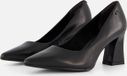 Tamaris Dames 1-22427-43 Pumps, zwart leder, 40 EU
