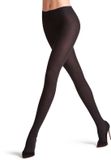 FALKE Family eenkleurig katoen panty dames zwart - maat 36-38