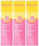 WELEDA Zonnefluïde SPF30 - 3 x 30 ml
