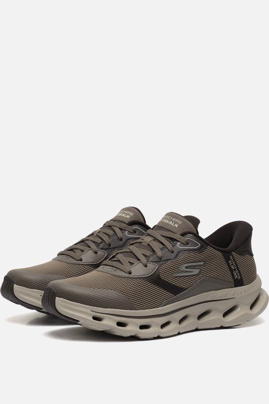 Skechers Go Walk Glide-Step 2.0 - Zac Heren Instappers - Bruin
