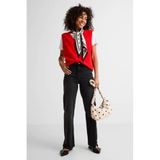 Anytime Anytime high waist wide leg jeans black