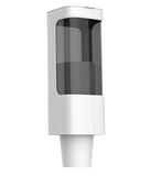 HKeeper Wegwerp bekerhouder wandmontage water koeler beker dispenser, papier of plastic bekers organisator (S-1)
