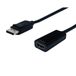 Standard DisplayPort 1.2 naar HDMI 1.4 adapter (4K 30 Hz) / zwart - 0,15 meter