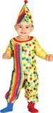 Guirca Fiestas Guirca Jumpsuit Clown Geel Polyester 12-18 maanden