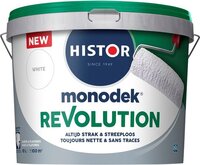 Histor MonoDek Revolution Muurverf Mat - 10L - Wit