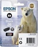 Epson T2611 Kleurcartridge, Fotozwart, 5 ml, 200 pagina's, Compatibel met Expression Premium XP-600, XP-605, XP-700, XP-800