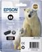 Epson T2611 Kleurcartridge, Fotozwart, 5 ml, 200 pagina's, Compatibel met Expression Premium XP-600, XP-605, XP-700, XP-800