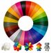 3D-Pen Filament PCL 2,5 mm, 320 Stück, 32 Farben, 15 cm