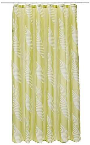 Spirella Textiel gordijn Garbo Kiwi - 180 x 200 - Wit - 1207301