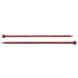 KnitPro Cubics: Knitting Pins: Single Ended: 30cm x 3.50mm, Bruin