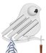 Brosse de nettoyage pour bouteilles d'eau avec crochets