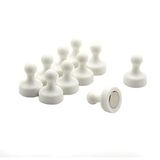 Magnet Expert Hoge energie witte skegel magneet - kantoor & koelkast (19 mm diameter x 25 mm groot) (verpakking van 10)