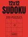 12×12 Sudoku Puzzle Book: 200 Hard 12×12 Sudoku Puzzles