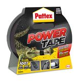 Pattex Power Tape multifunctionele tape, robuust, gemakkelijk op maat te snijden, zwart, 10 m