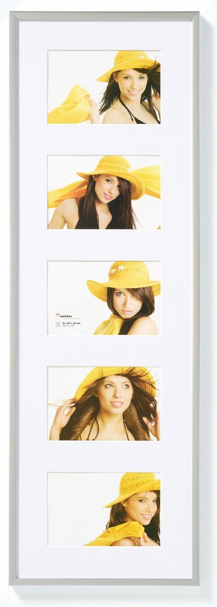 Walther Design New Lifestyle Fotolijst 5x10x15 cm Zilver