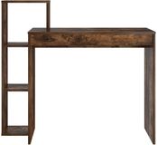 vidaXL Bureau Rook Eiken Bewerkt Hout 100 x 40 x 90 cm