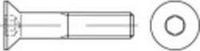 TOOLCRAFT Verzonken schroeven M4 30 mm Binnenzeskant (inbus) DIN 7991 ISO 10642 RVS 100 stuk(s)