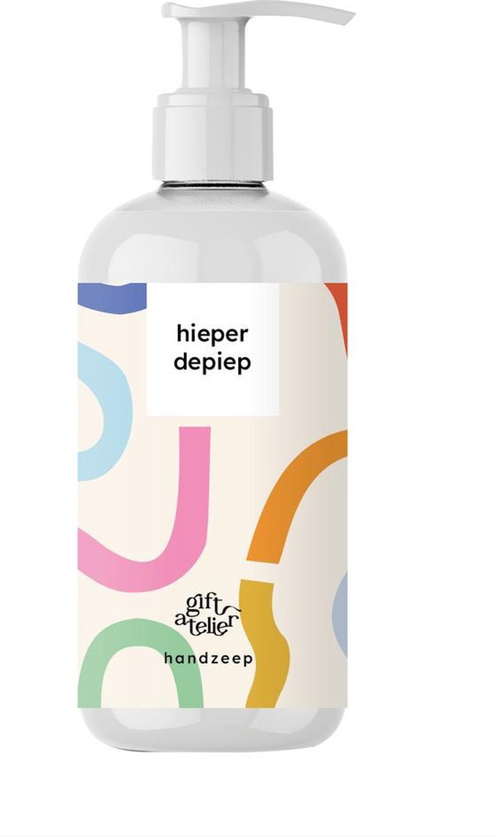 GIFT ATELIER - Handzeep 'Hieperdepiep' - Inhoud: 500ml