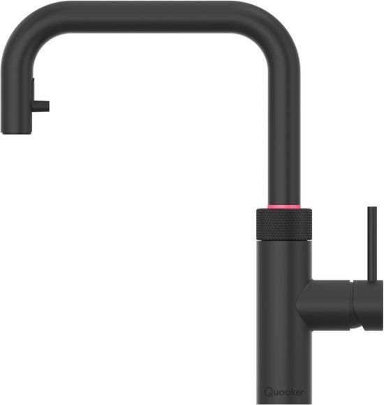 Quooker Flex Square Zwart Kokendwaterkraan