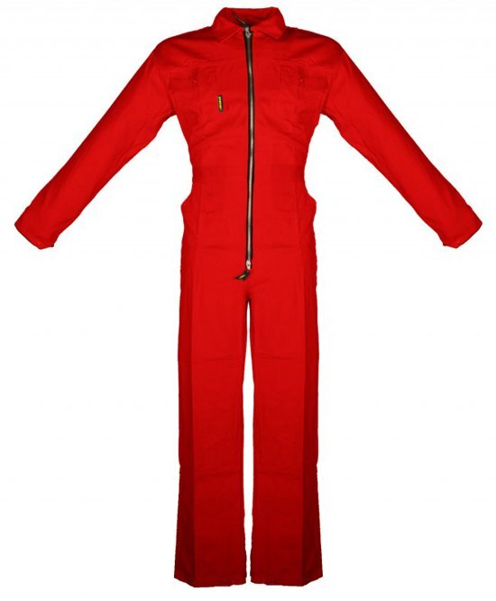 StÃ¸rvik Storvik Nicky Kinderoverall - 100% katoen - Kinderen Unisex - Maat 116 - Rood