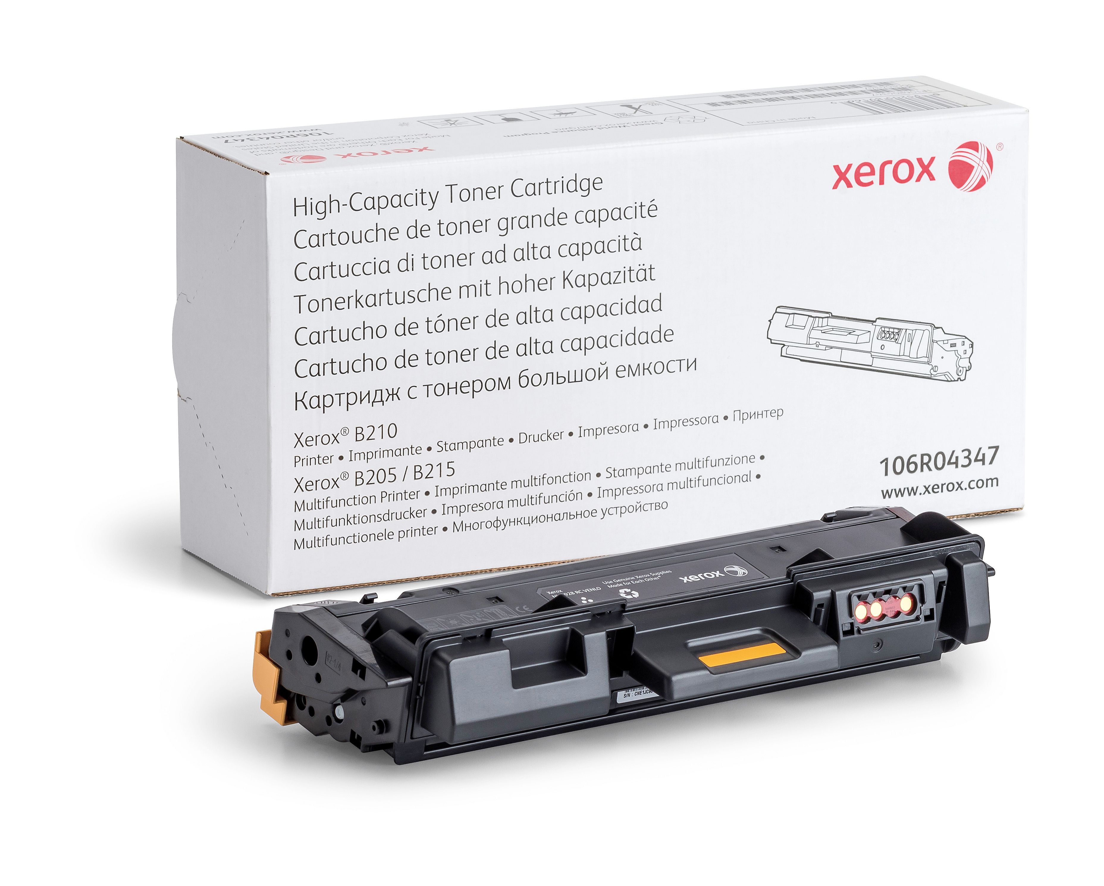 Xerox 106R04347 Zwart Tonercartridge (3000 pagina's)