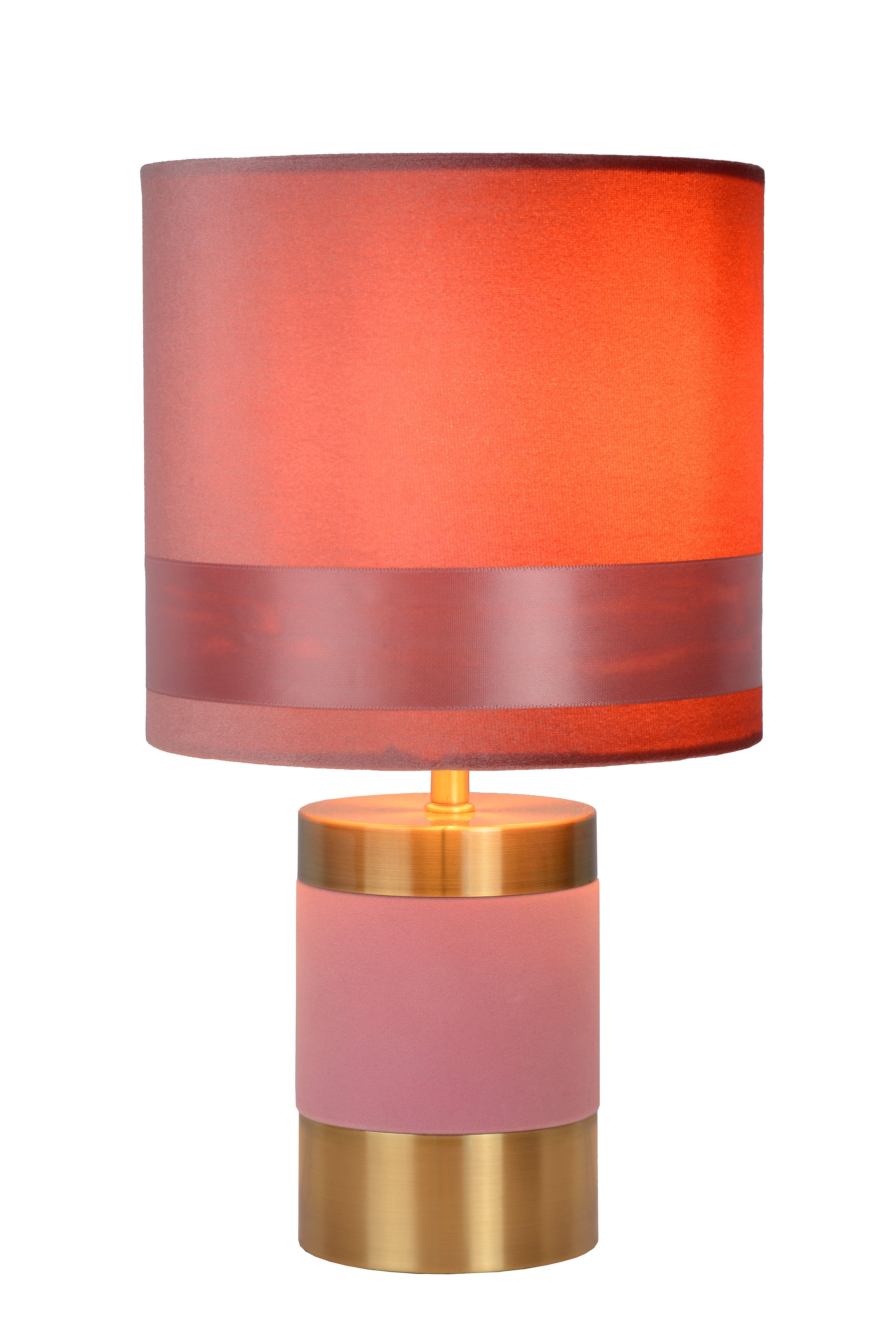 Lucide Extravaganza Frizzle Tafellamp - Ø 18 cm - Roze