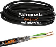 Lapp 10 meter 1030519 LiYCY afgeschermde stuurkabel 4x0,5 mm²