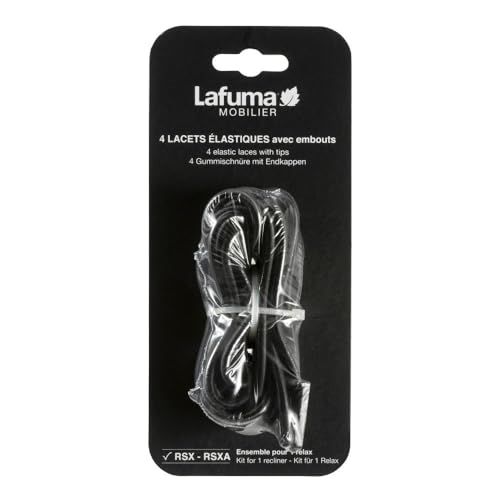 Lafuma Vervangende veters voor R-Clip Recliners - Zwart