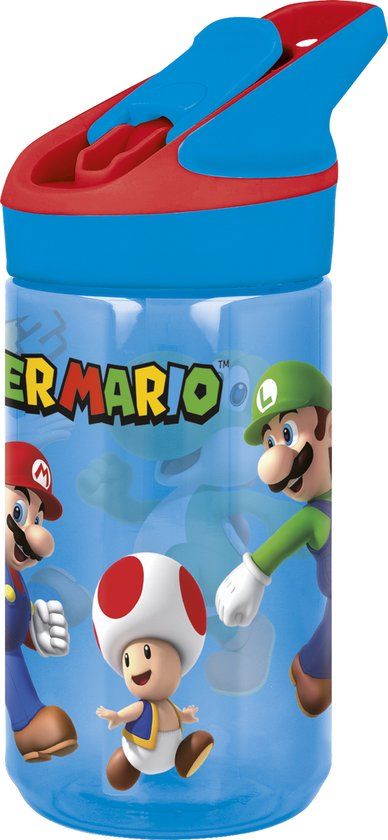 4KidsOnly Nintendo's Super Mario Tritan Premium Drinkfles - 480 ml