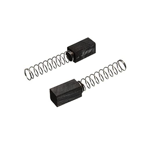 Paxanpax PSE003, Motor Carbon Borstels voor Black & Decker Power Tools & Grasmaaiers (6.3mm x 6.3mm, 13mm, Pack van 2), Grijs