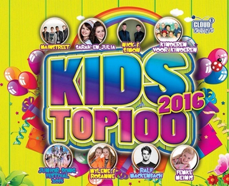 HEARTSELLING Verschillende Artiesten - Kids Top 100 - 2016