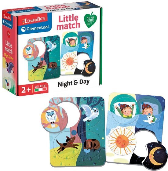 Clementoni education - little match dag en nacht