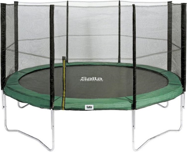 Salta Combo Trampoline - 366 cm - Inclusief Veiligheidsnet - Groen