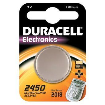 Duracell CR2450 Lithium Batterij - 3V - 620mAh - 1 stuk
