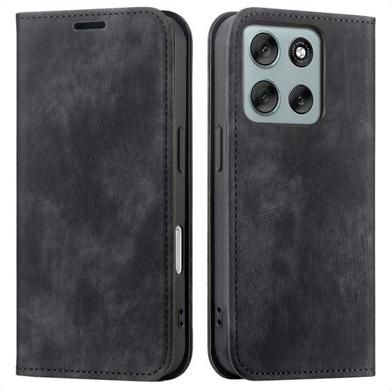 imoshion Slim Bookcase voor de Motorola Moto G56 - Zwart