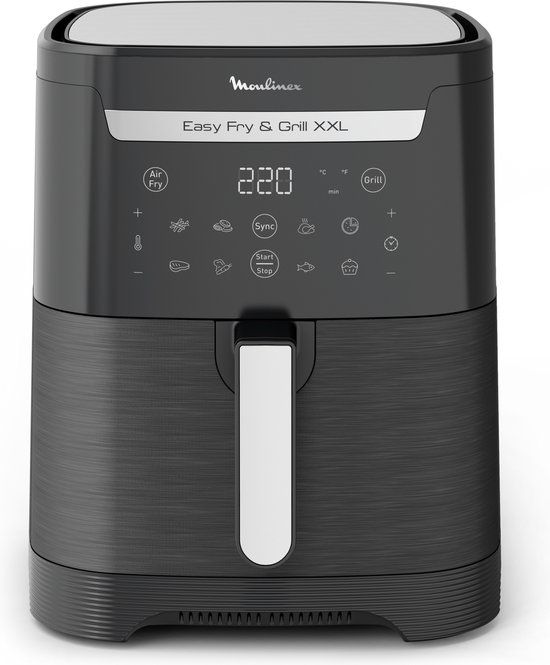 Moulinex Easy Fry & Grill XXL EZ801810 - Airfryer - 6.5L - 1830W - Black