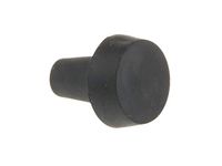RS PRO Rubberen trildemper, rubberen voet, Ø 13,4 mm x 15,2 mm, verpakking van 40 stuks