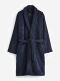 Next Heren Katoenen Kamerjas van Badstof - Blauw