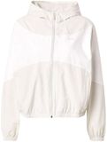 Under Armour Rival Woven Trainingsjack Dames - Beige/Wit - Maat XL