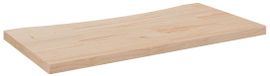 vidaXL Bureaublad 80x40x2,5 cm massief grenenhout