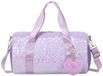 Omgoods – Sac de sport pour fille avec design à paillettes et bretelles réglables