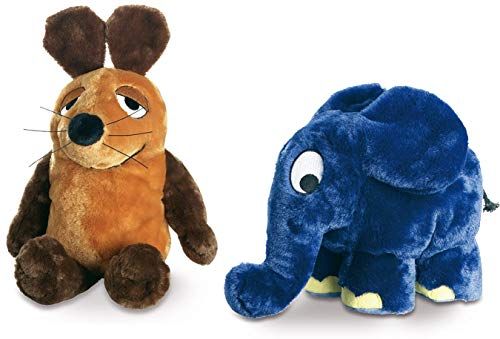 Schmidt Spiele Die Sendung mit der Maus - Plüschtiere Maus & Elefant - Set