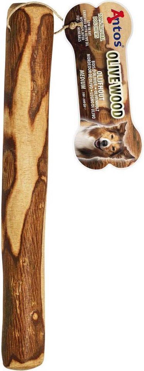 Kauwhout Olijfhout Small - Kauwwortel Honden Hout - Natuurlijke Kauwsnack