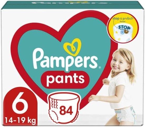 Pampers Pants Boy/Girl - Size 6 - 84 Count