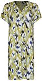 Pastunette - Jurk - Tides - EcoVero Viscose - Korte mouw - Groen - Maat 50