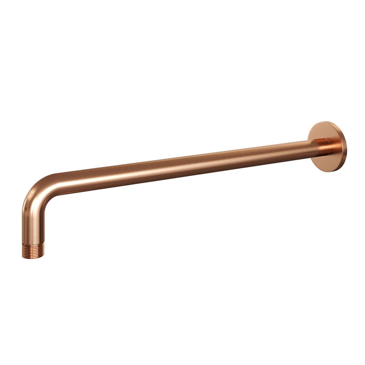 Brauer Douchearm Muur Copper Edition Rond 40cm Geborsteld Koper - Messing - Koper