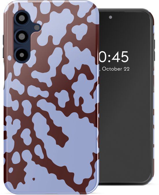 Selencia Hoesje - Geschikt voor Samsung Galaxy A16 (4G) / A16 (5G) - Backcover - Moo'd Lavender Glow
